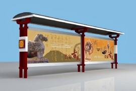公交站臺廠家為你分析候車亭存在的問題